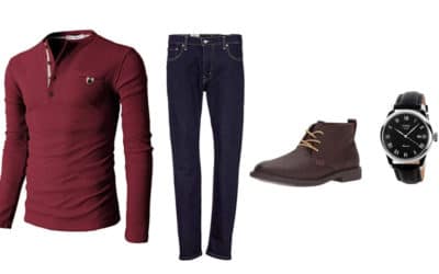 Fashionable men’s casual outfit that makes you look good